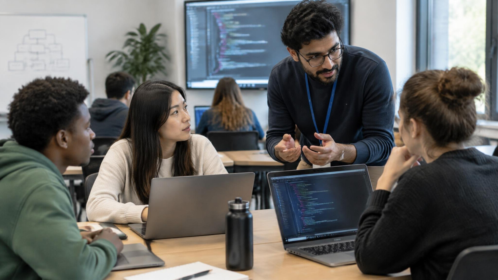 tech workshop participants